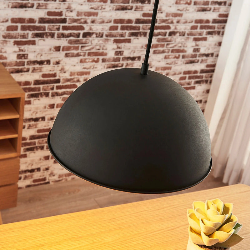 Lindby Hängeleuchte Leya LED Pendelleuchte Lampe dimmbar schwarz gold Ø30cm - 4251096543964