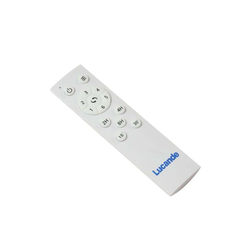 Lucande Deckenventilator Vindur nickel 132 cm leise für Räume bis 15 m² - 4251911797978