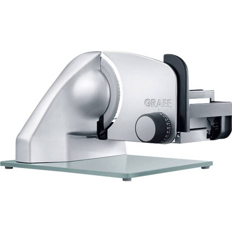 Graef C20EU Allesschneider Classic C 20 silber leistungsstark flüsterleise - 4001627002503