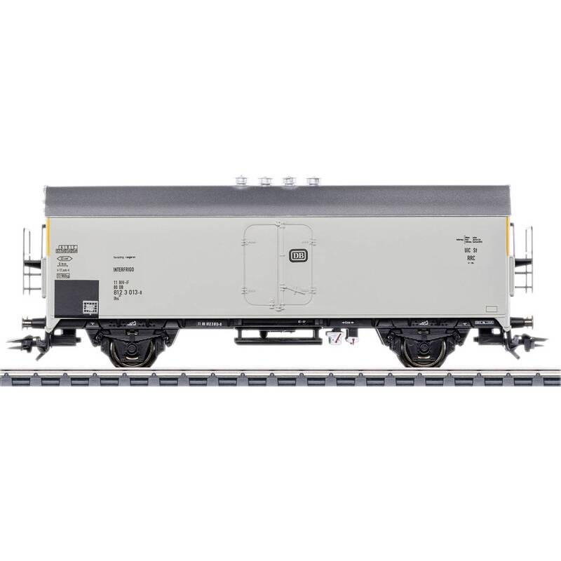 Märklin H0 Kühlwagen Güterwagen Ichqrs 377 DB kieselgrau Modell-Wagen 4 STÜCK - 4001883450322