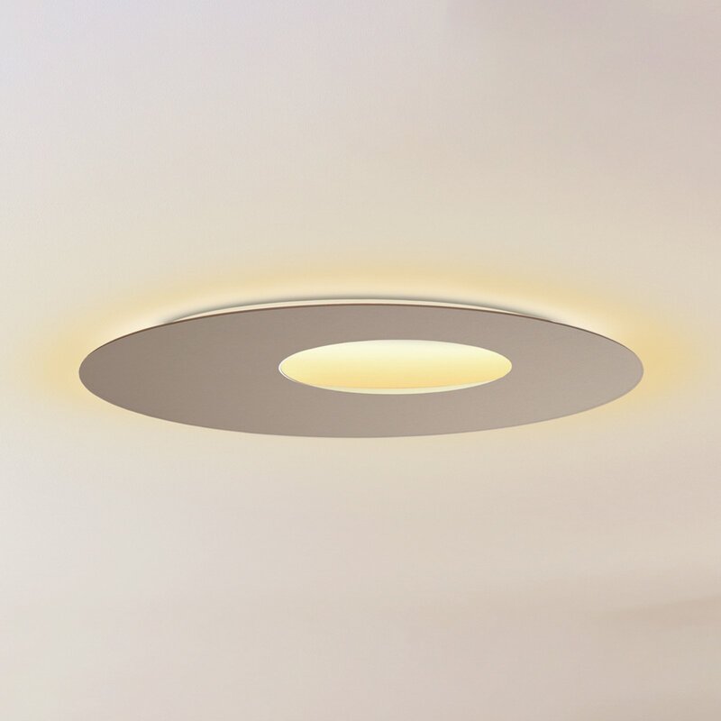 Escale Wandleuchte Wandlampe LED Blade Open taupe Aluminium Design Wohnraum - 4011895492616