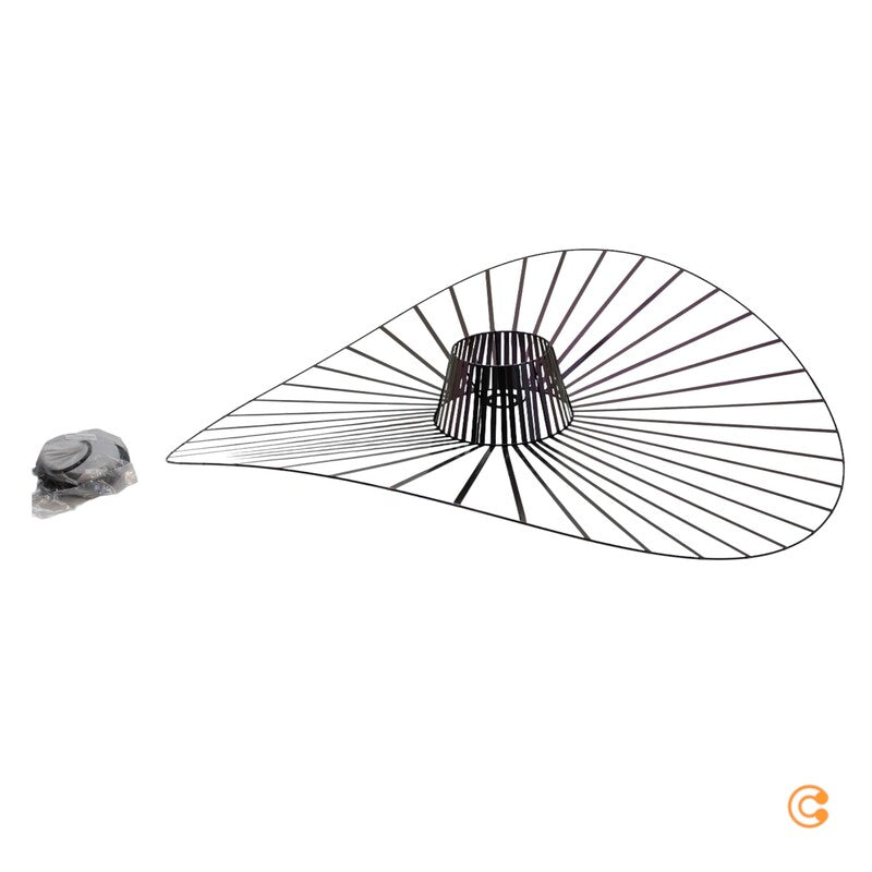 Petite Friture Pendelleuchte Vertigo irisierendes Schwarz Lampe 110cm E27 LED - 3701128122533