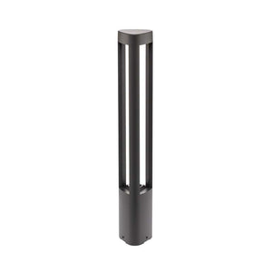 B-Ware Lucande Wegeleuchte Gartenleuchte Pirron LED Pollerleuchte anthrazit 80cm IP54