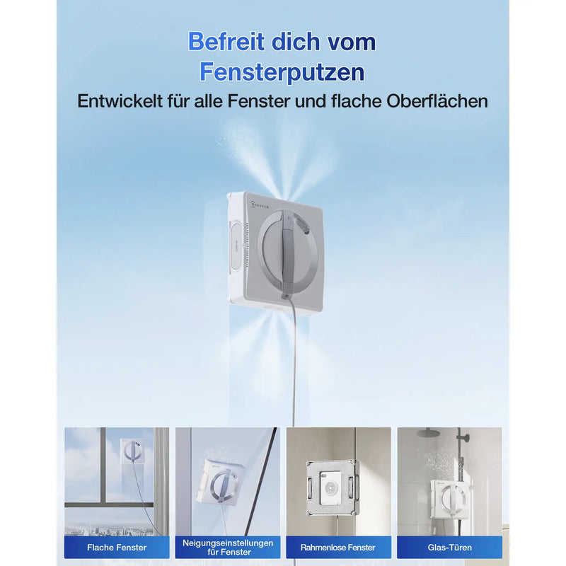 Ecovacs Winbot W2 PRO Fensterreinigungsroboter 90W kompakt weiß 2,1kg - 6970135035403