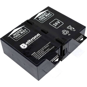 B-Ware Beltrona USV-Anlagen-Akku RBC124 Ersatzakku für APC SMC1000I-2U Blei-Vlies AGM