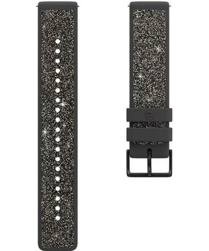 B-Ware Polar Armband Uhrband Ersatz Crystal Grau Kunststoff Swarovski-Kristalle Größe S