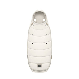 B-Ware cybex PLATINUM Fußsack Schlafsack Kinderwagen Off White Teddyfleece Universal