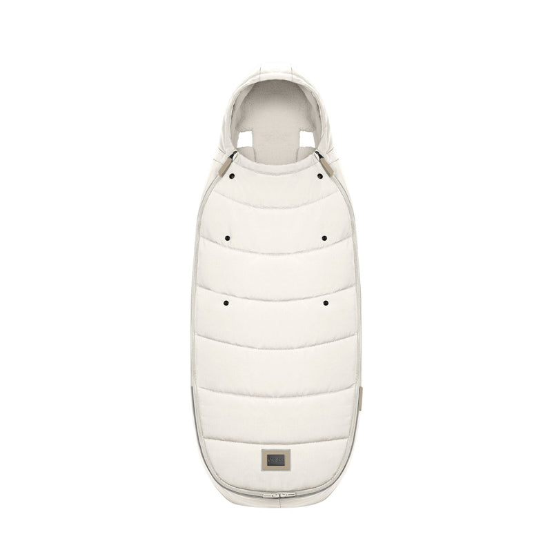 cybex PLATINUM Fußsack Schlafsack Kinderwagen Off White Teddyfleece Universal - 4063846413171