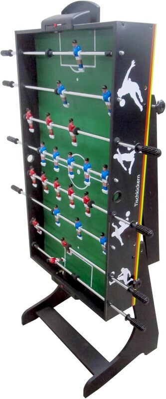 Izzy 4-in-1 Multifunktionale Spieltische für Tischfußball Billard Tischtennis - 4047385499261