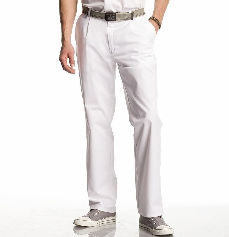 BP Herrenhose Hose Baumwolle weiß Gr 50 Länge l - 4010365939804