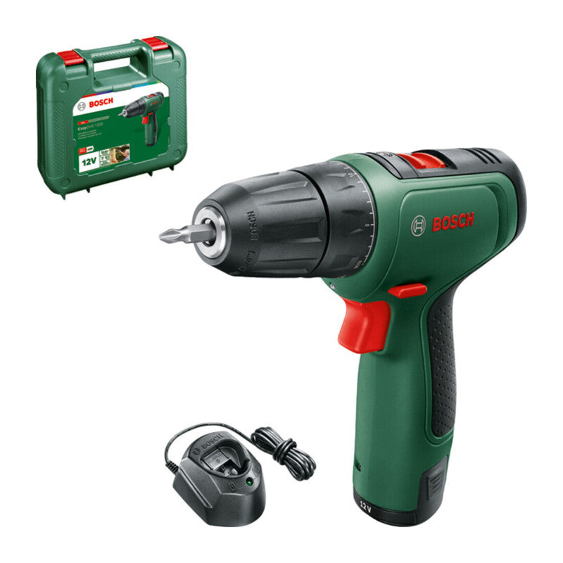 Bosch Akku-Bohrschrauber EasyDrill 1200 12V 1,5Ah Schrauber Werkzeug mit ECP - 4053423224856