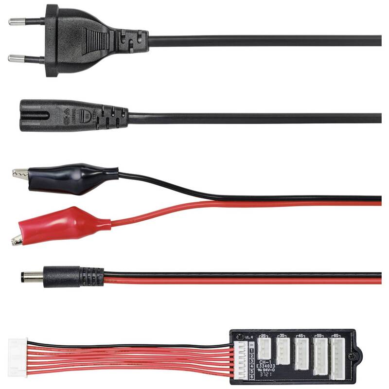 Reely Modellbau-Multifunktionsladegerät V-Charger ECO 80 10A Blei NiMH LiPo - 4064161206776