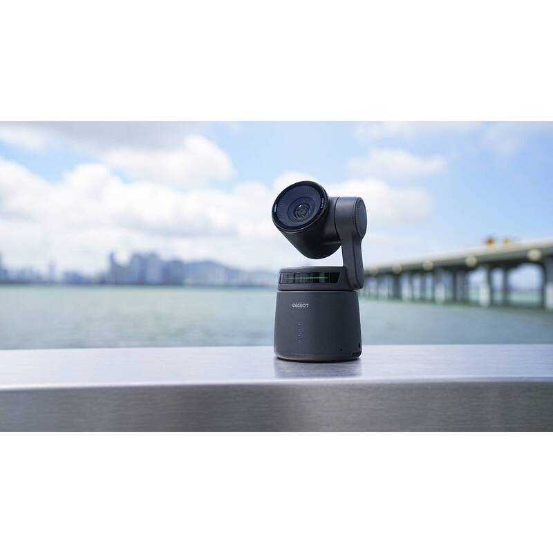 OBSBOT 4K-Webcam Kamera Videokonferenz Gestensteuerung Auto-Tracking Schwarz - 6971889230304