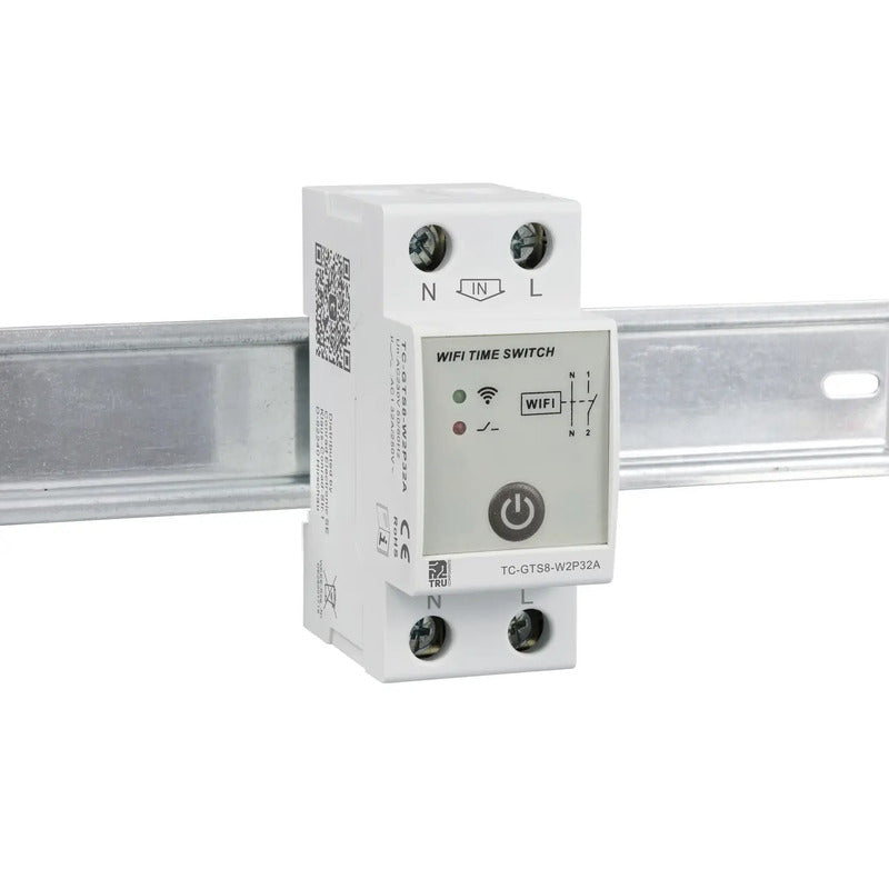 TRU COMPONENTS WLAN-Schalter TC-GTS8-W2P32A 230V Multifunktional 32A 1min-24h - 4064161321271