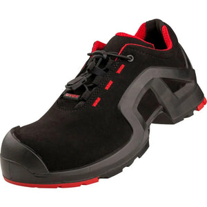 B-Ware Uvex Sicherheitsschuh Halbschuh Unisex S3 ESD Schwarz Rot Schnellverschluss
