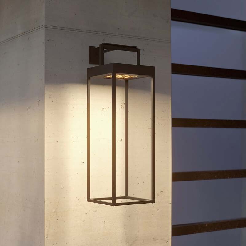 Lucande Gartenleuchte Außenleuchte Lynzy LED dimmbar schwarz 58cm IP65 Metall - 4251911700084