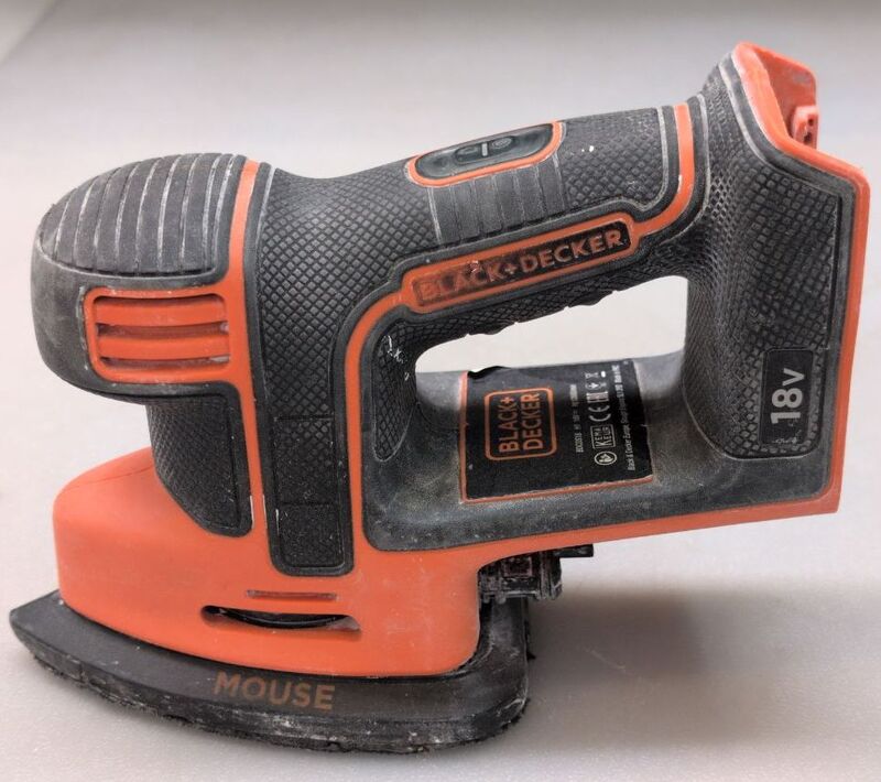 Black & Decker Akku-Deltaschleifer BDCDS18N-XJ 18V Schleifmaschine ohne Akku - 5035048655351