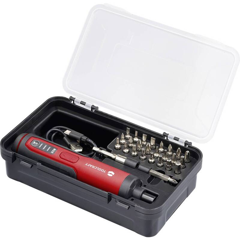 Toolcraft Akku-Stabschrauber 3.6V 1500mAh Li-Ion Schrauber inkl. Koffer 590g - 4064161331010