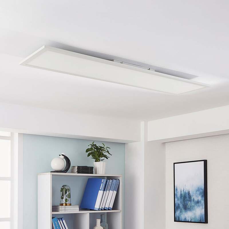 Arcchio LED Panel Deckenleuchte Flächenleuchte Lysander weiß dimmbar variabel - 4251096540857