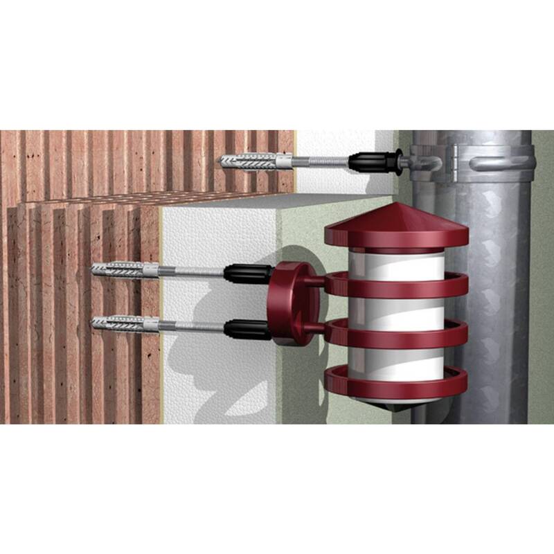 Fischer Abstandsmontagesystem Thermax 10 Stahl verzinkt Nylon 10mm 1 Stück 210mm - 2050000601071