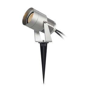 B-Ware Markslöjd Strahler Spotlight LED Gartenleuchte Silber Aluminium Garden 24 System