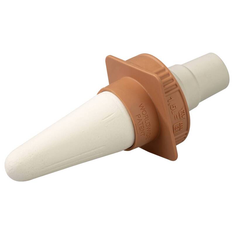 Hozelock Bewässerungskegel Aquasolo Keramik 4 Kegel für Töpfe 45-60cm - 3176335003997
