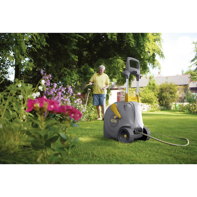 Schlauchwagen Hozelock Fast Cart 40m grau/gelb für Gartenbewässerung - 5010646039987