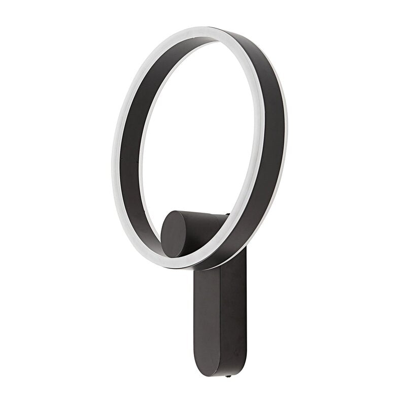 Lucande Yekta LED-Wandlampe Wandleuchte Wandlicht Leuchte LED direkt 18W schw559 - 4251911761900