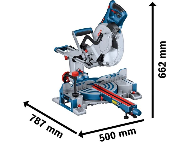 Bosch Professional Kapp- und Gehrungssäge GCM 305-254 D 1.500 W 2 x Sägeblatt - 4053423254044