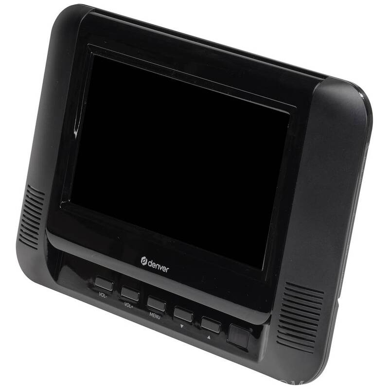 Denver Portabler Twin DVD Player tragbarer Disc Player Hauptgerät DEFEKTWARE - 5706751068102