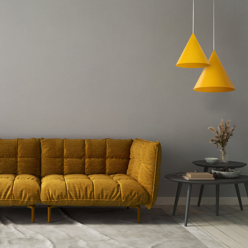 TK Lighting Hängeleuchte Cono 1-flammig LED Pendelleuchte dimmbar Stahl Ø27cm - 5906135100668