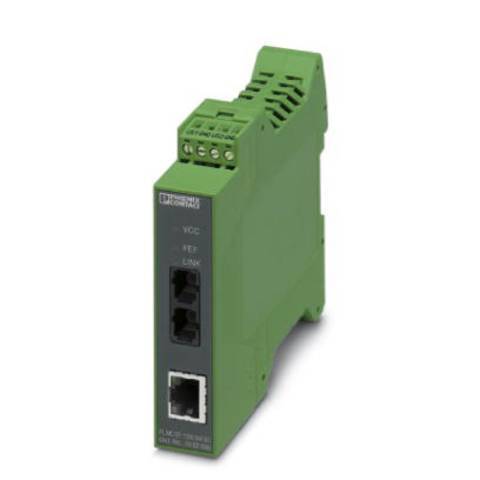 Phoenix Contact LWL Umsetzer FL MC EF1300 SM SC LWL Konverter Hutschiene Schiene - 4046356689212