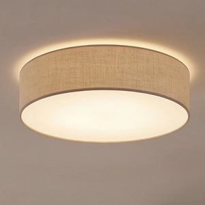 B-Ware Deckenleuchte Leano grau Leuchte Lampe dimmbar E27 Ø50cm Made in Europe