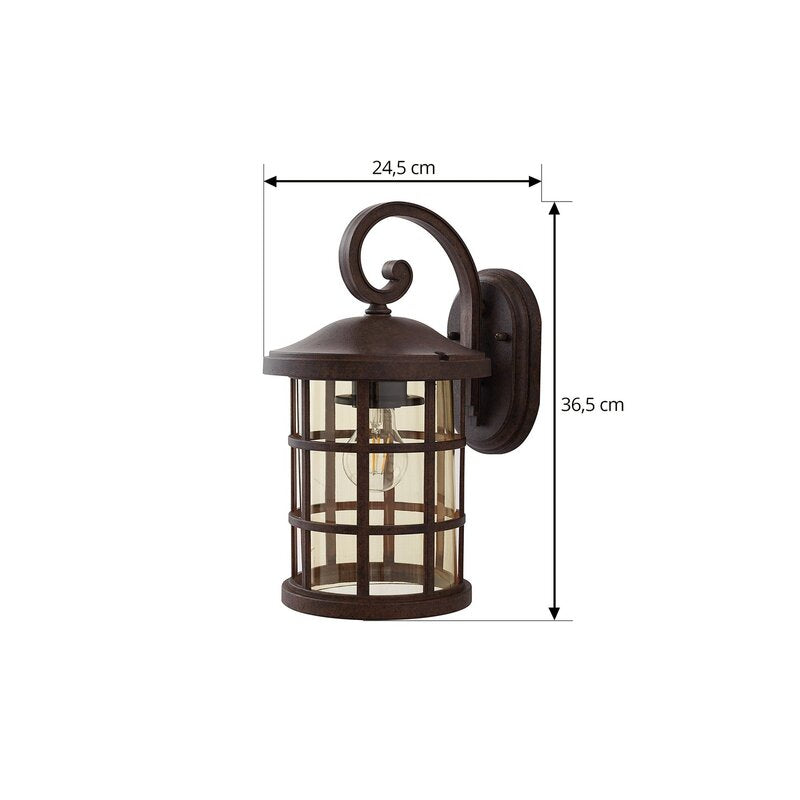 Lindby Außenwandlampe Leuchte Außenbeleuchtung Ankea rost amber SIEHE TEXT/FOTO - 4251911798081