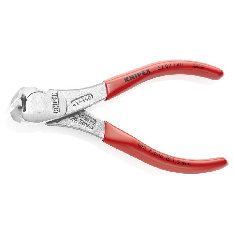 Knipex Vornschneider Elektrotechnik Zange 145mm Schneidwerkzeug Drahtschneider - 4003773090007