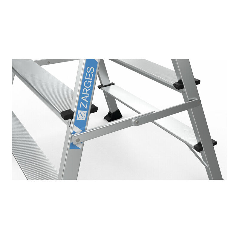 Zarges Arbeitspodest XLstep P 2x4 Stufen stabil und beidseitig begehbar 150kg - 4003866401031