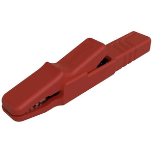 B-Ware SKS Hirschmann AK 2 S Krokodilklemme Schraubklemme Steckanschluss Rot 170 Stück