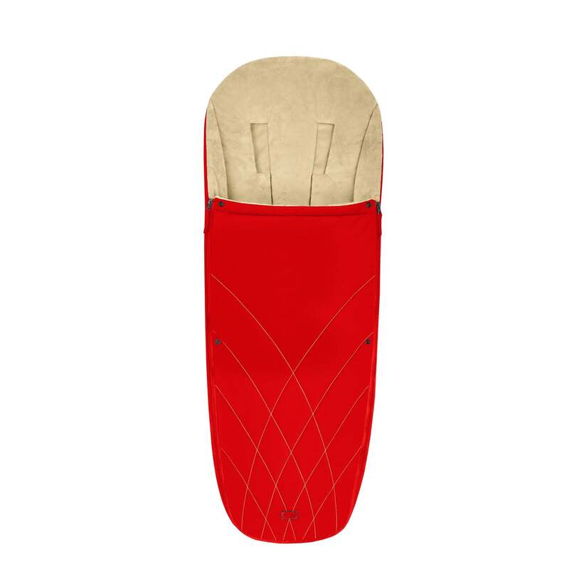 Cybex Platinum Fußsack Kinderwagen Fußsack Autumn Gold Fleece Warmhalte Tasche - 4058511955957