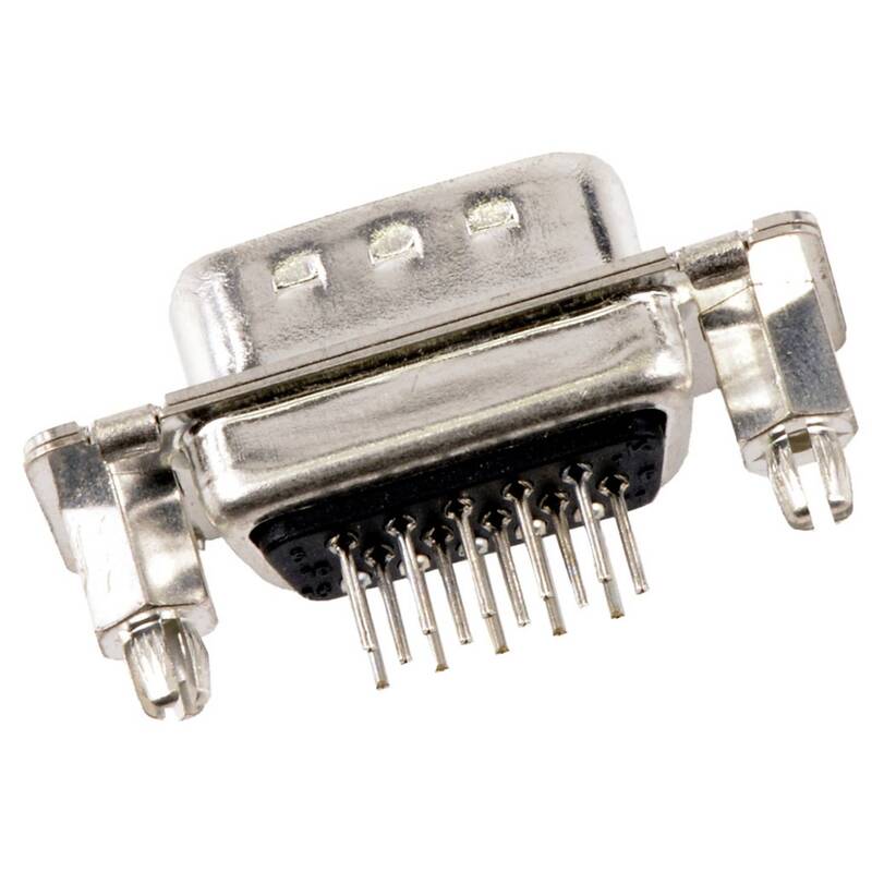 Molex D-SUB Steckverbinder 1731130087 15 Kontakte Gold RoHS konform Snap-in Bolt - 2050007330233