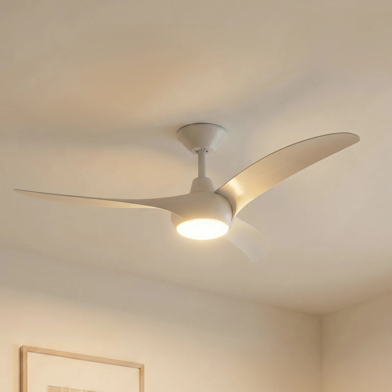 Briya LED-Deckenventilator Ø116cm dimmbar CCT weiß Deckenlampe Ventilator - 4255830912047