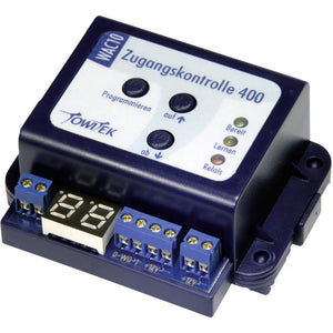B-Ware TowiTek UAC400 RFID-Zugangskontrolle 12V für bis zu 400 Ausweise