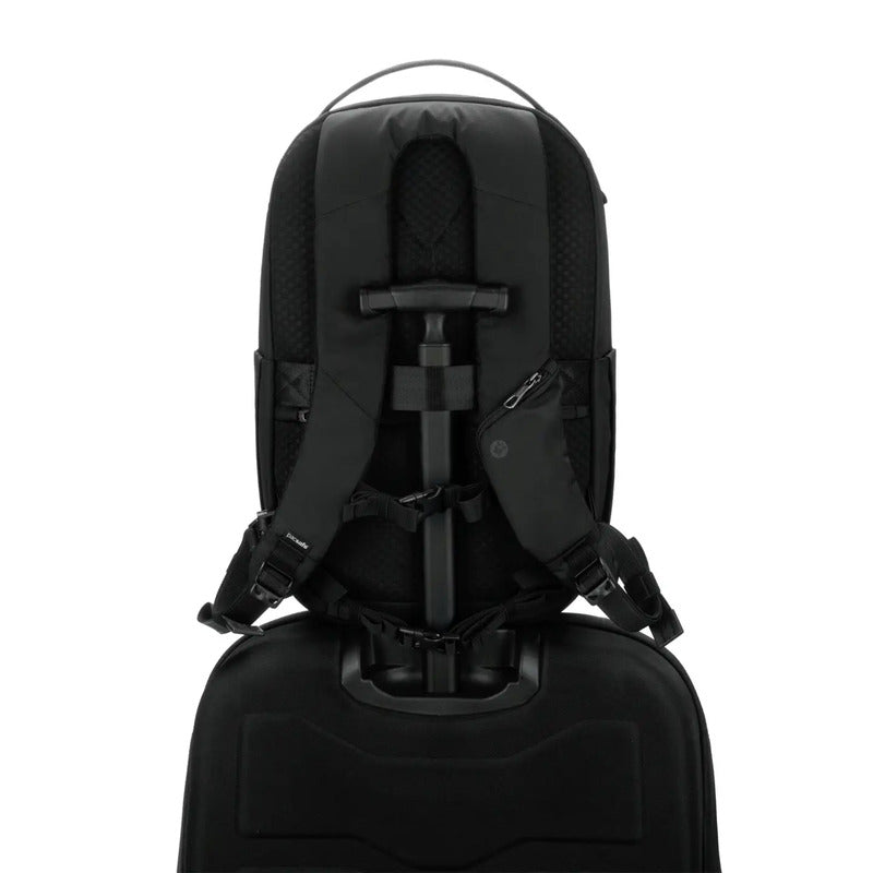 Pacsafe Notebook Rucksack V 26L Tour schwarz wasserabweisend mit RFID Schutz - 0688334009632