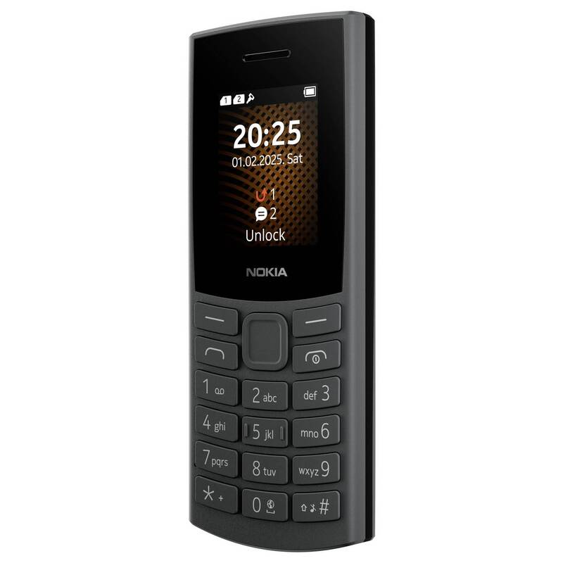 Nokia 105 4G 2. Edition Charcoal Dual-SIM 1450mAh Akku Bluetooth 5.0 - 6438409099280