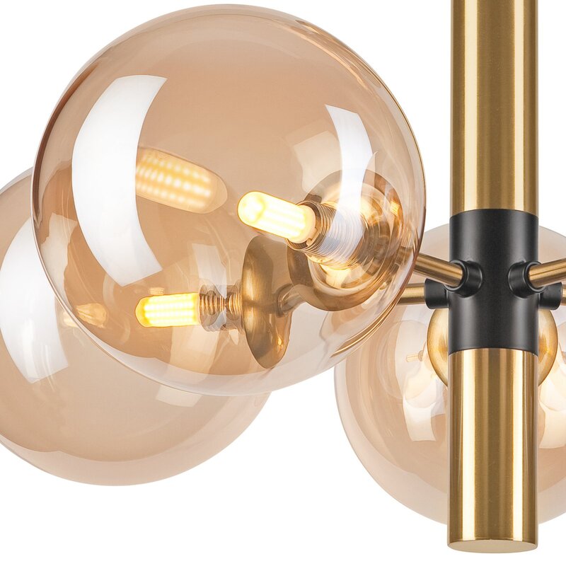 Lamkur Lighting Natalia Deckenleuchte Lampe Glasleuchte Glas SIEHE TEXT/FOTO - 5907687449311