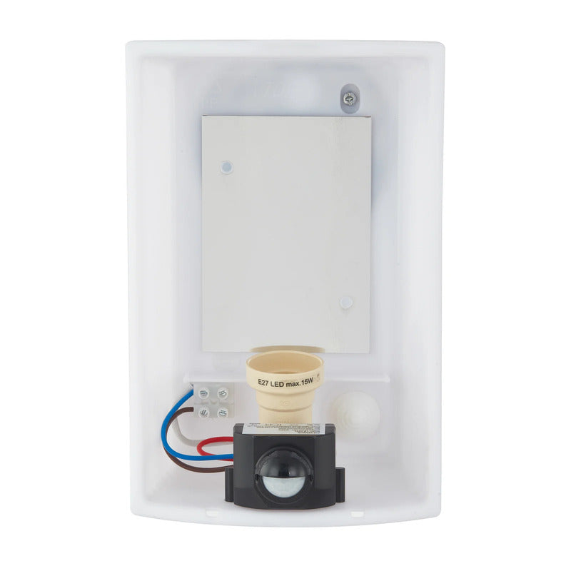 Lindby Außenwandleuchte Vimal LED Gartenlampe mit Sensor dimmbar schwarz 26cm - 4251911764697