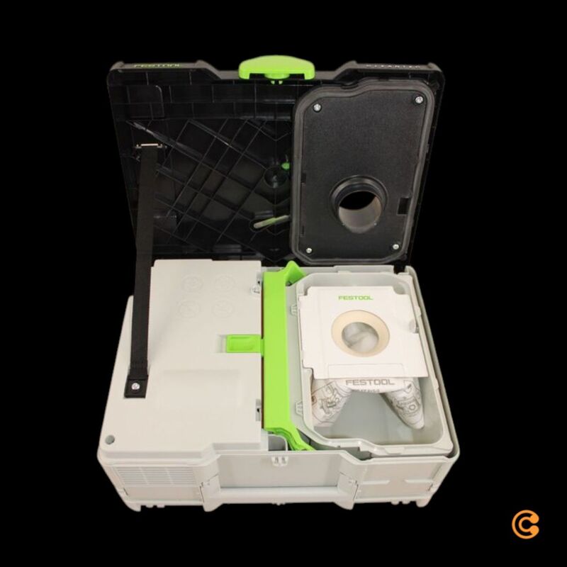 Festool Akku-Absaugmobil Sauger Staubsauger CLEANTEC Filtersackvolumen 3,5 l - 4014549388891