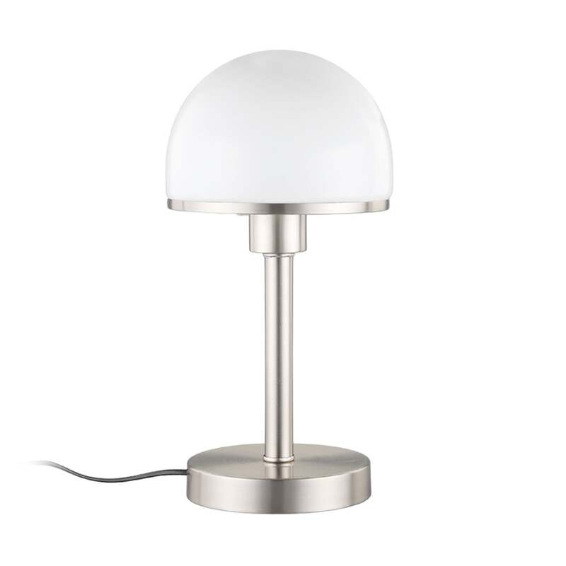 Lindby Tischleuchte Jolie LED Lampe Tischlampe Touchfunktion nickel 39cm Höhe - 4251096516821