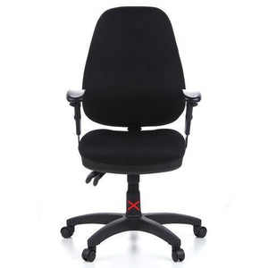 hjh OFFICE Bürostuhl Drehstuhl Chefsessel Computerstuhl ZENIT PRO Stoff schwarz