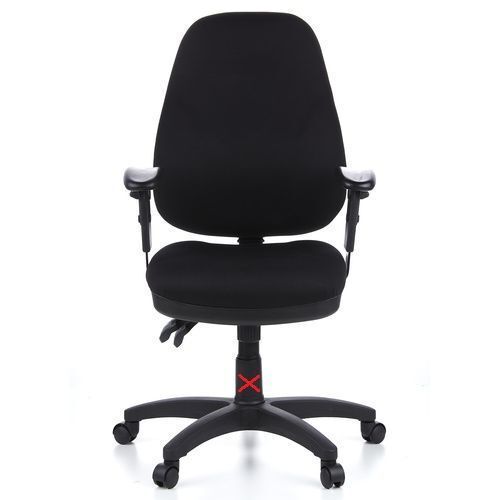 hjh OFFICE Bürostuhl Drehstuhl Chefsessel Computerstuhl ZENIT PRO Stoff schwarz - 4260182550427