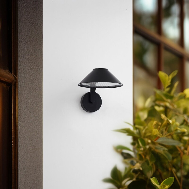 Lindby Wandlampe Wandleuchte LED Capelo schwarz Aluminium pulverbeschichtet - 4251911799187